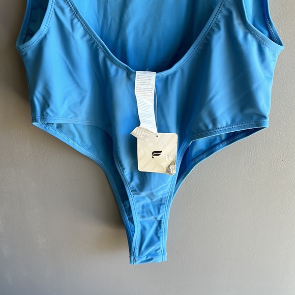 Fabletics Blue Low Back One Piece
Swimsuit Size L Island Escape. - Picture 5 of 8
